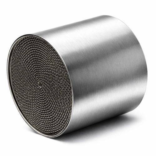 76×100 Metal Kapaksız Euro 5 Metal Katalitik Konvektör Katalizör Yuvarlak Üniversal Katalizatör