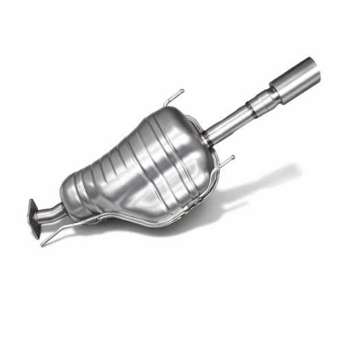 Opel Astra (G) Arka Egzoz Son Susturucu 1.8/2.0i Oval Çıkış Baskılı 1998-03
