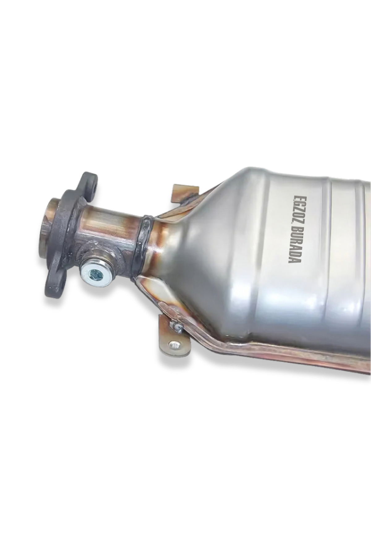 Renault Clıo 2 Katalizör 1.4i 8V 1.6i 16V 1998 - 2010 Euro 4 Katalitik Konvektör Clıo Symbol Kango 7700435258 Katalizatör K7J - K4J - K4M Motor - Görsel 3