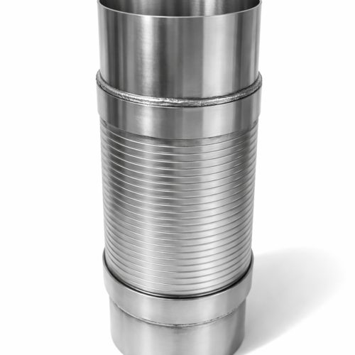 110×360 kamyon tır egzoz spirali interlock borulu yüksek kalite sipral flex motor sarsıntısı Flex