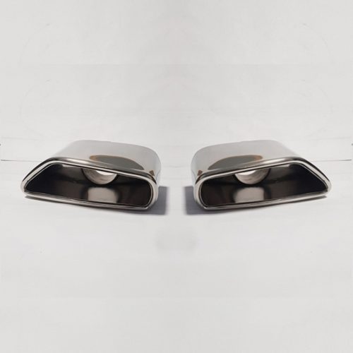 Bmw G30 Sağ & Sol Paslanmaz Krom Egzoz Ucu Kare Egzoz Başlığı Takım
