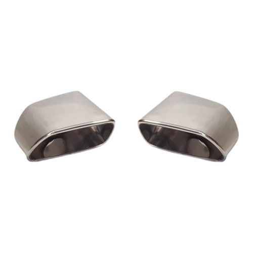 BMW X5 BMW F10 Uyumlu Sağ Sol Takım Paslanmaz Kare Egzoz Başlığı Egzoz Ucu