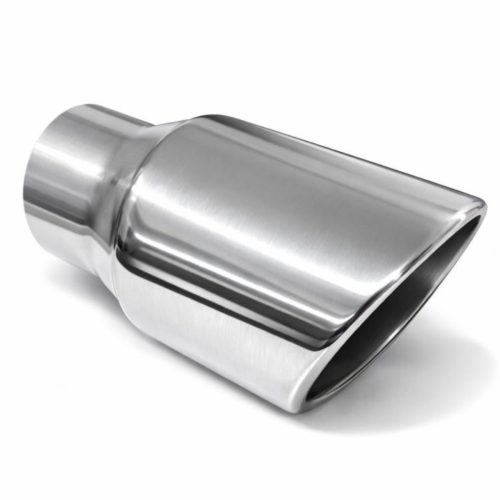 80lık Tekli Egzoz Ucu Eksoz Kafası Yuvarlak Çap 80 Mm 8cm yan Ucu yan Kesik yan Kesik Ekzoz Şapkası