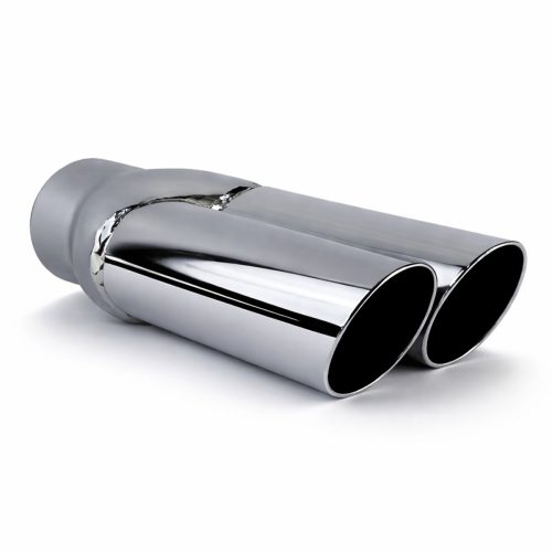 80 Lık Çiftli Krom Her Araca Uyumlu 40lık X2 8 Cm Egzoz Ucu Eksoz Ucu Ekzoz Kafası Çift 80mm