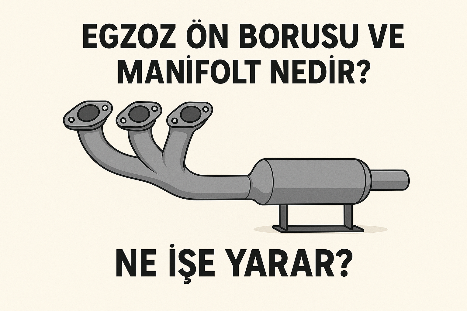 Egzoz Ön Borusu ve Manifolt Nedir? Ne İşe Yarar?