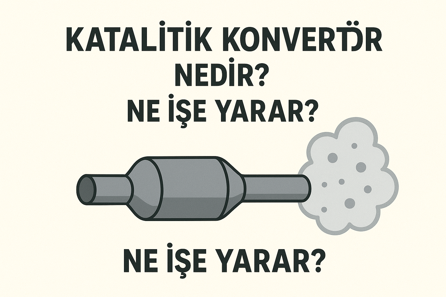 Katalitik Konvertör Nedir? Ne İşe Yarar?