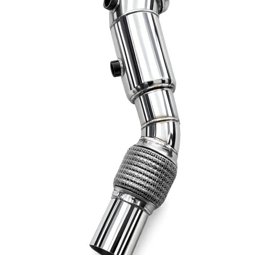 Bmw Downpipe egzoz F10 – 5 Serisi Benzinli Downpipe eksoz borusu krom