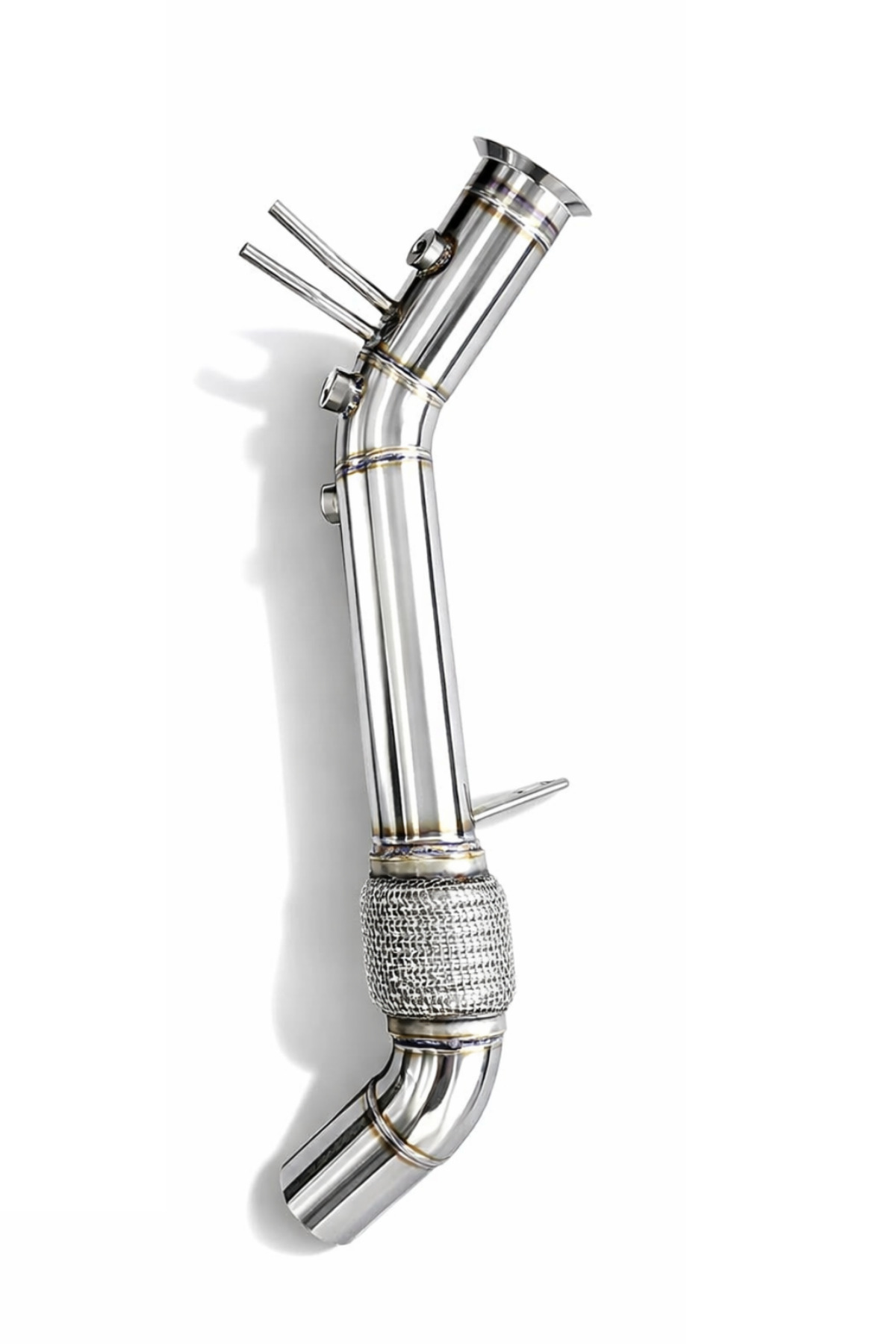 Bmw F20 1.16 E90 3.20 Dizel Downpipe Egzoz Spiralli 2011 >