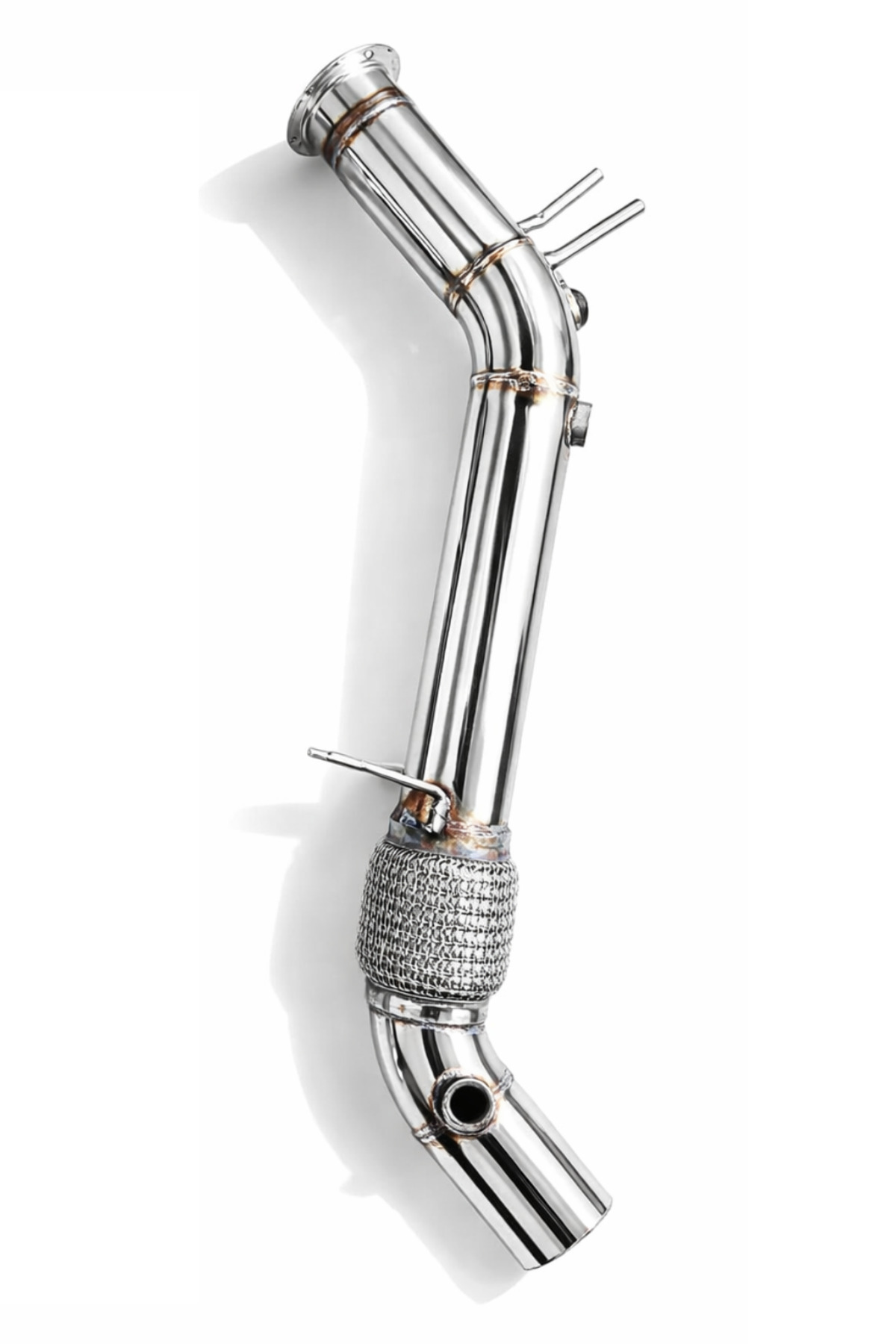 Bmw F20 1.16 E90 3.20 Dizel Downpipe Egzoz Spiralli 2011 > - Görsel 2