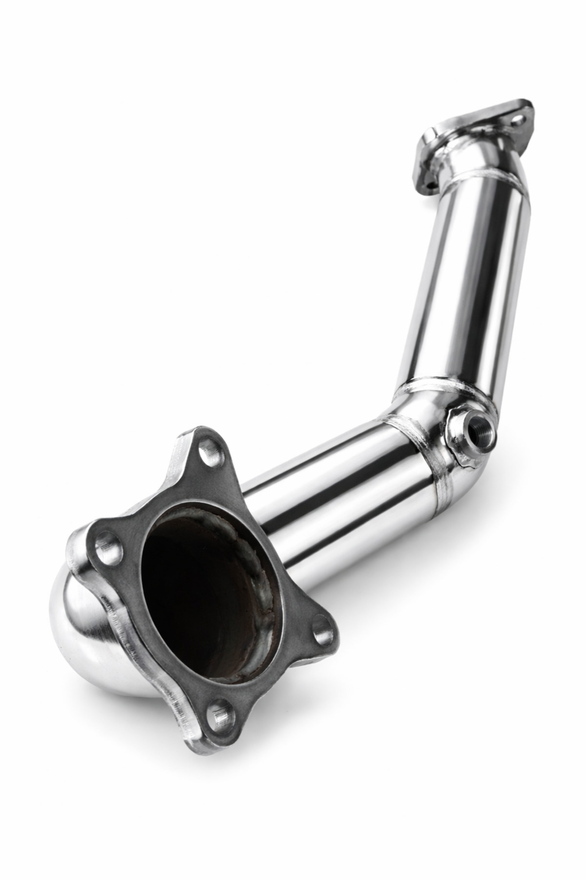 Volkswagen Polo TSİ 122 Hp downpipe Egzoz Downpipe Boru Krom Downpipe