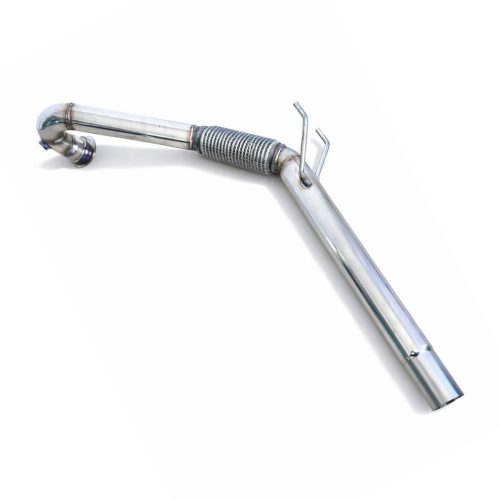 Downpipe Audi a3 Downpipe Egzoz Eksoz Borusu Krom Danpayp Aüdi A3 Spiralli Flexli