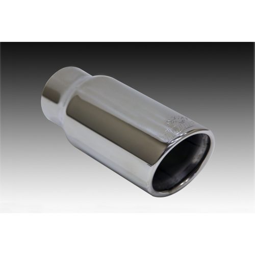 LionFire Paslanmaz Krom 76 MM Egsoz Başlığı 76×150 MM Tekli Egzoz Ucu