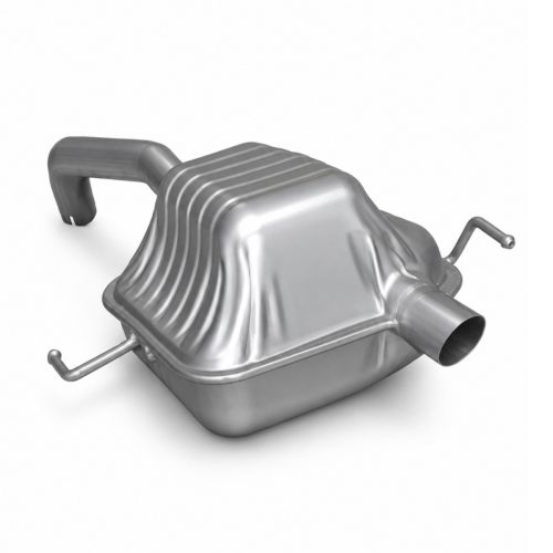 Alfa romeo 147 arka egzoz son susturucu baskılı 1,6 2,0 T.Spark twin spark twinspark 2000 – 2010 46739672