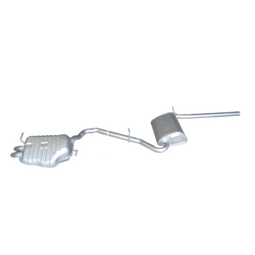 Audi a4 2.0 arka ve orta egzoz susturucu egsoz susturucu komple çift çıkış 2000 – 2008 eksoz 8e0253609jk + 8e0253409aq